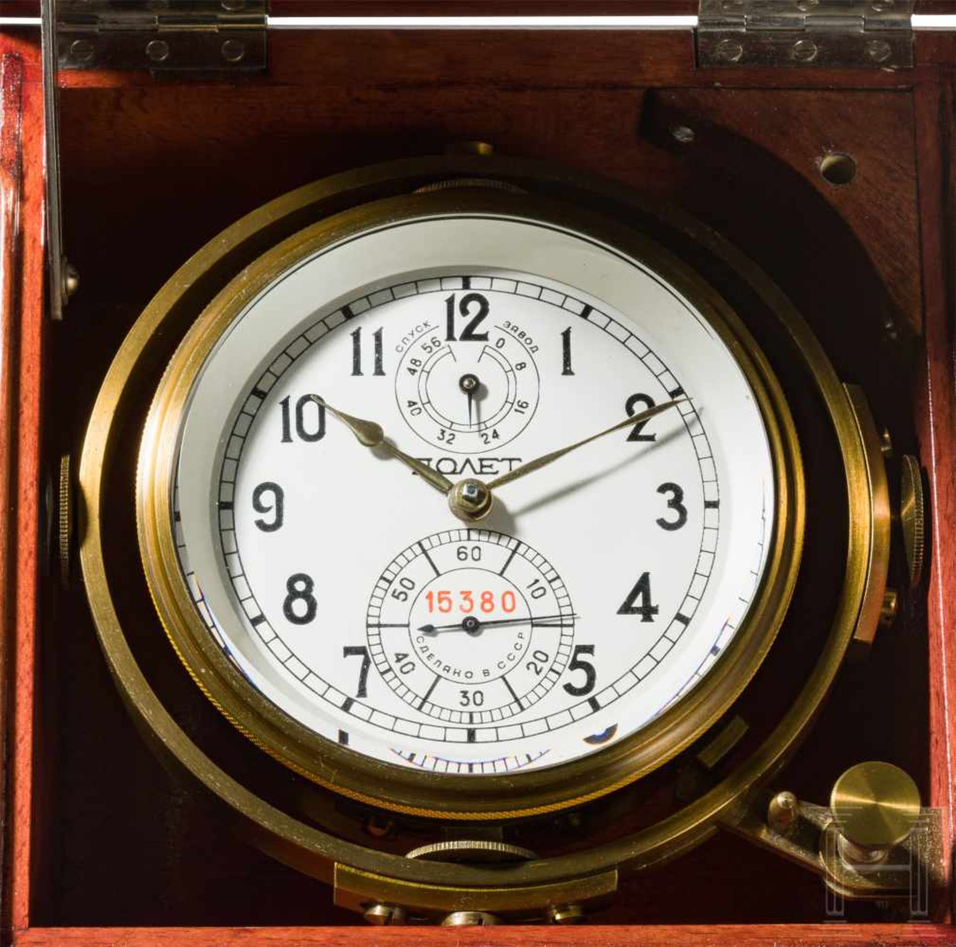 Poljot MarinechronometerSowjetischer Nachbau des deutschen Einheitschronometers mit dem Kaliber - Bild 3 aus 4