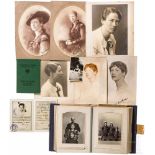 Fotos und Dokumente zu Dorothee Sibylle Katharina von Bismarck-Schönhausen und ihrer Familie, 19./