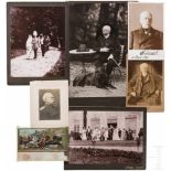 Fotos und Autographen zur Familie BismarckPortraitfoto Otto von Bismarcks des Hoffotografen Pilartz,