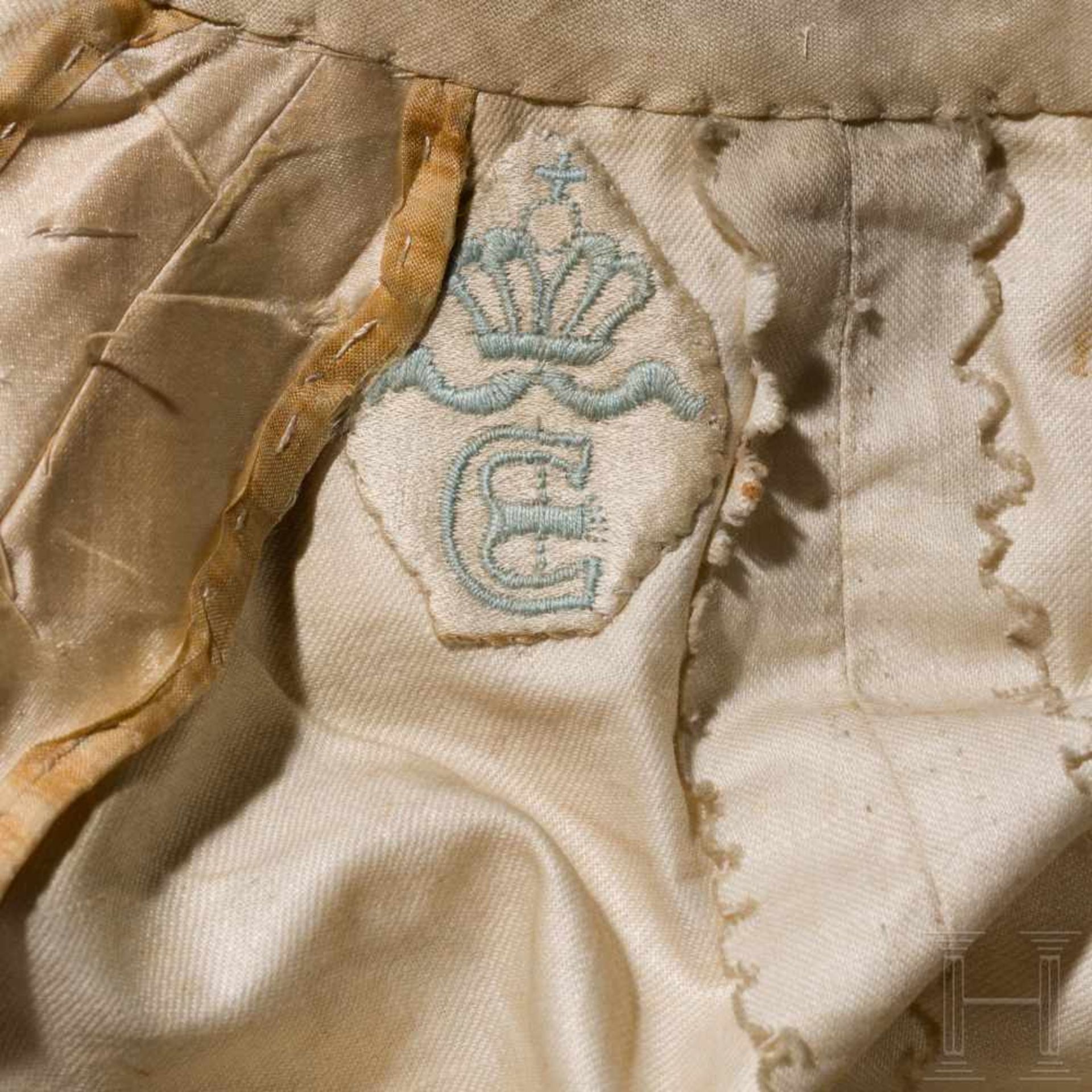 Kaiserin Elisabeth von Österreich - helles Seidentop mit langen Keulenärmeln zu einem eleganten - Bild 5 aus 9