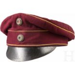 Weiche Schirmmütze ("Crusher") für Offiziere im Husaren-Regiment "von Schill" (1. Schlesisches)