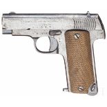 Pistole Mod. 1914, Retolaza Hermanos, frz. Hilfsbewaffnung WK IKal. 7,65 mm Browning, Nr. 36943,