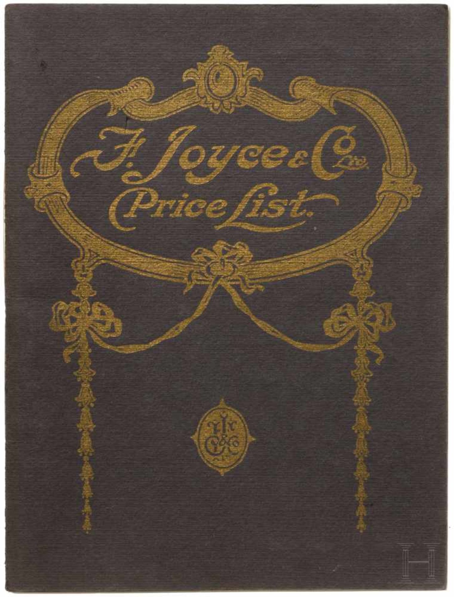 F. Joyce & Co., London "Amunition Price List", 1909/10Katalog eines englischen Munitionsfabrikanten. - Bild 2 aus 2