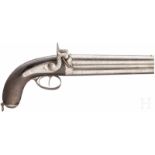 Perkussionspistole, mehrläufig, Pistole für Stabsoffiziere M 1855Kal. 17,2 mm, Nr. ---, Gezogene