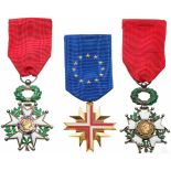 Three awards, France, 20th centurySilbernes Kreuz des Ordens der Ehrenlegion, Dritte Republik (