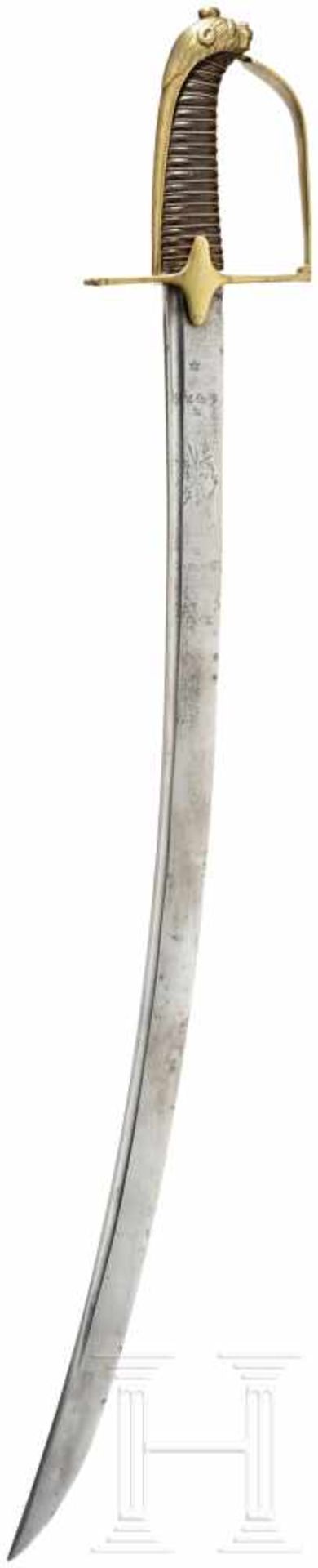 Infantry sabre for NCO´s, similar to M 1776 ("Prima Plana")Geschwungene Klinge mit beidseitigem, - Bild 2 aus 4
