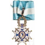 Order of Charles III - Commander's Cross, 5th model, SpainSilber, vergoldet und emailliert, das