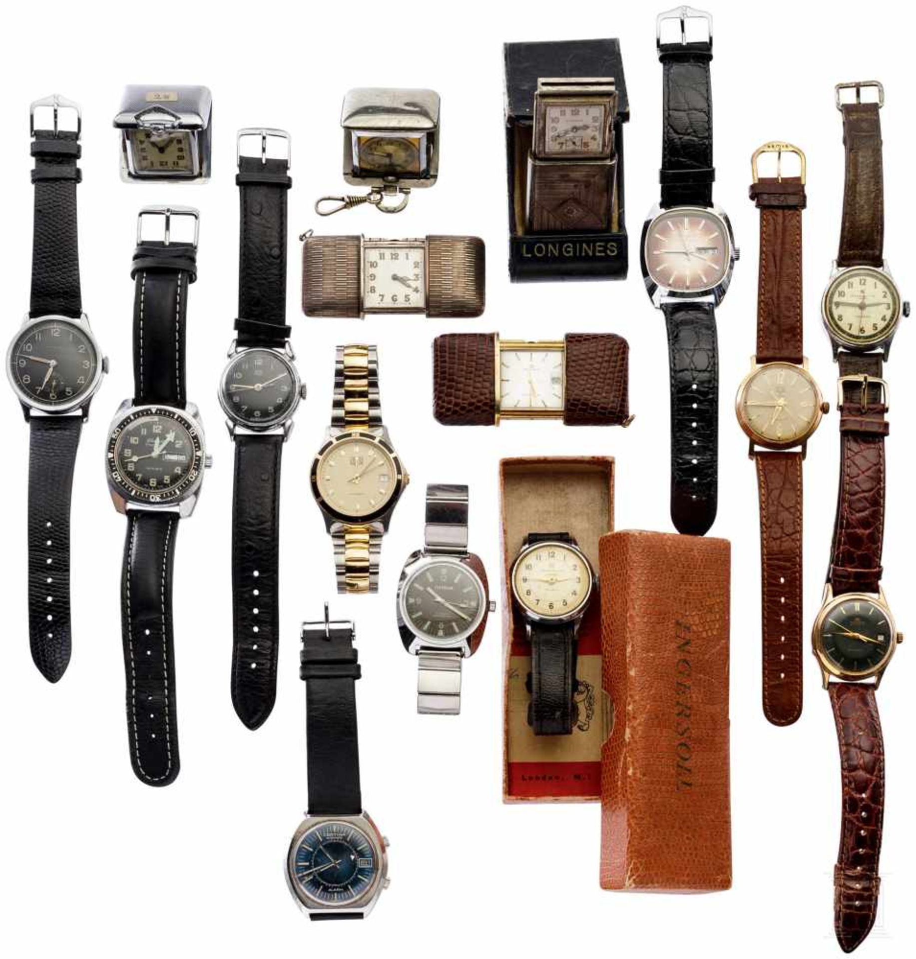 A small collection of watches20 wristwatches, mechanical or quartz, among them Ingersoll Triumph,
