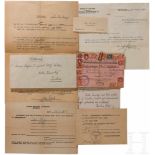Albert Bormann (1902-89) - Originalunterschrift auf Brief aus großer Dokumentengruppe Elly Port,