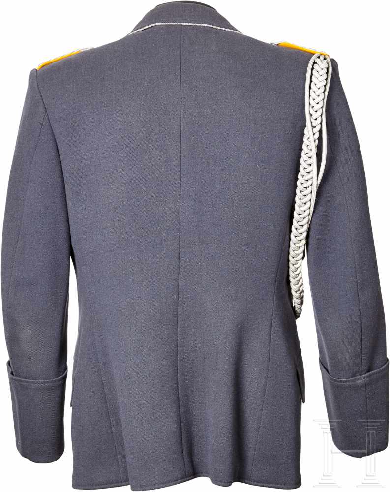 A Tunic for Flight OfficersBlue-grey private tailor four pocket tunic in gabardine wool. Sewn-in - Image 7 of 7