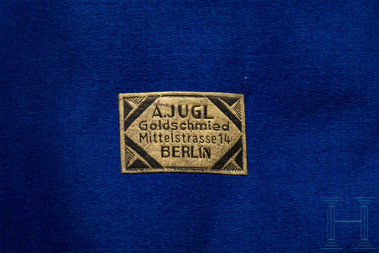 Heinrich Himmler - Set von zwölf silbernen Kaffeelöffeln in Etui des Berliner Goldschmieds A. - Image 6 of 7