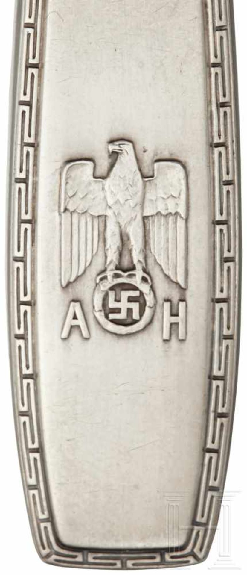 Adolf Hitler - a Steak Knife from his Personal Silver ServiceSo called "formal pattern" with - Bild 3 aus 4