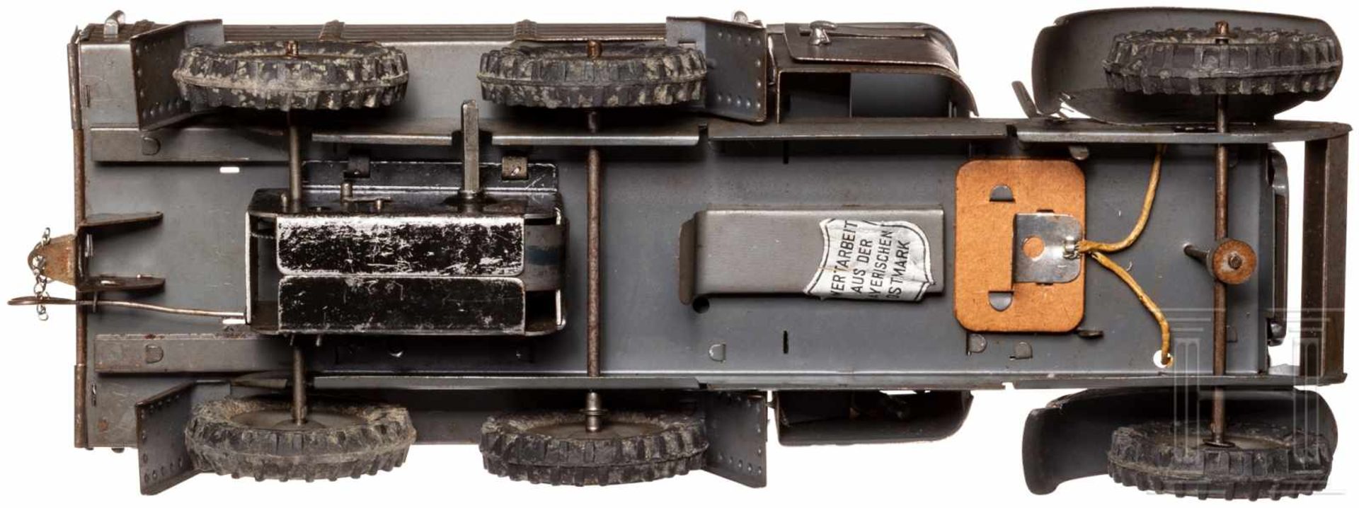 Hausser - LKW 734, dreiachsig, ein schweres Langrohrgeschütz 7267 cm-Serie, Masse-/ - Bild 3 aus 3