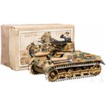 Gama - Panzer Feuertank No 60, im OriginalkartonGama/Georg Adam Mangold, Fürth, 7 cm-Serie, Blech-