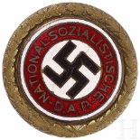 Goldenes Ehrenzeichen der NSDAP - Goldenes ParteiabzeichenGroße 30 mm-Ausführung für die