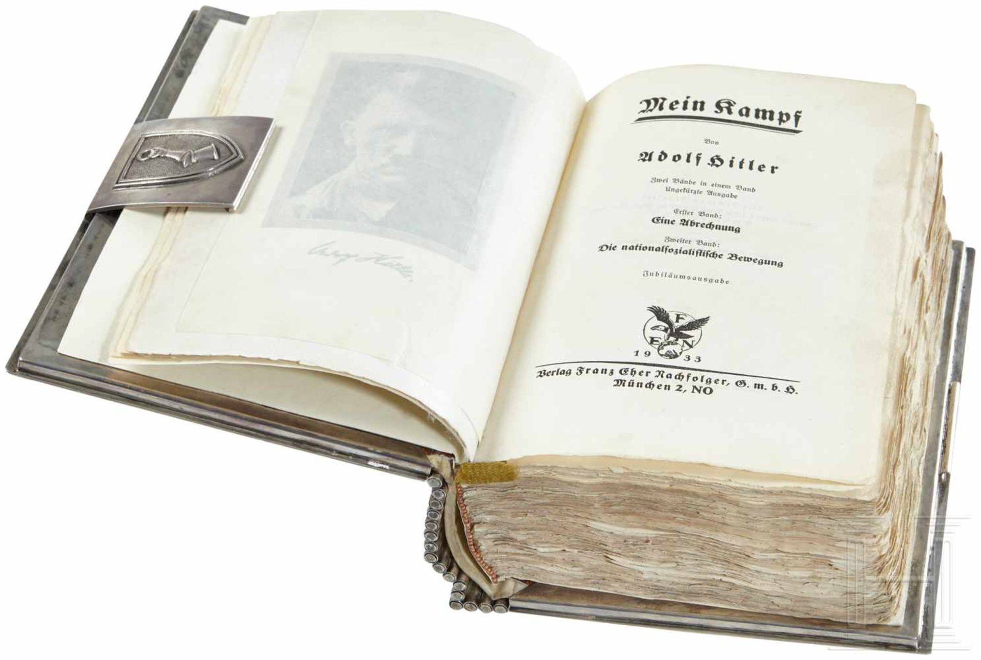Hermann Göring - Luxusausgabe von "Mein Kampf"Diese "Ehrenausgabe" ist eine auf 100 Exemplare - Bild 15 aus 18