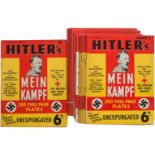 "Mein Kampf" - englische Ausgabe in 18 HeftenSehr seltene Ausgabe aus 18 wöchentlich erscheinenden