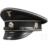 Schirmmütze zur schwarzen Uniform der Mannschaften/UnterführerVorschriftsmäßige frühe Ausführung aus