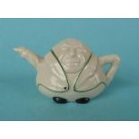 President Paul Kruger: a miniature teapot and cover by Grafton China, 48mm (2) (commemorative,
