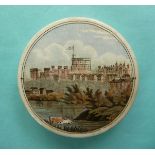 Windsor Castle and St George’s Chapel (177) (pot lid, potlid, prattware)