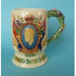 A good Crown Devon Edward VIII coronation musical mug inscribed for the abdication to play The