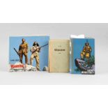 "Winnetou I" in drei verschiedenen Versionen: Ausgaben 1948, 1963 und 1965. "Winnetou I -