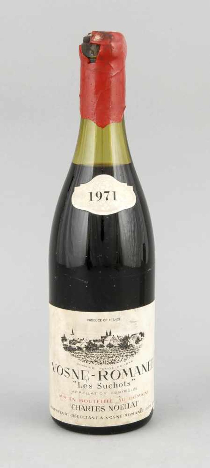 Eine Flasche Les Suchots Vosne-Romanée, Premier Cru Classé, Erzeuger: Charles Noellat,Côtes de