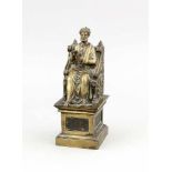 "Donatio clavis" nach Arnolfo di Cambio, Bronze, Darstellung des Heiligen Petrus nacheiner Statue