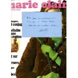 Pierre schenkt Maman ein Abonnement für die "Marie Claire". 60er Jahre. Pierre signiertdas