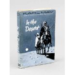 "In the Desert" von Karl May in einer seltenen US-Amerikanischen Ausgabe, 1955,Ustad-Verlag,