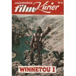 Konvolut zu "Winnetou I", "Winnetou II" und "Winnetou III", 1964/1965. IllustrierterFilm-Kurier