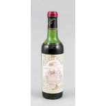 0,5 L-Flasche 1959er Chateau Figeac, I. grand cru classé Saint-Emilion, Bordeaux.Importiert von