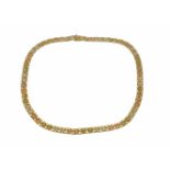 Collier GG/RG/WG 333/000 Kastenschließe mit SI-Acht, L. 44,5 cm, 16,7 gCollier GG / RG / WG 333/