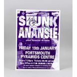 Skunk Anansie, Poster, ohne Jahresangabe, mit OriginalautogrammenSkunk Anansie, poster, with