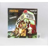 Nektar, LP, Setlisten, Plectron, aus den Jahren 1974 - 2006, tlw. mit OriginalautogrammenNectar, LP,