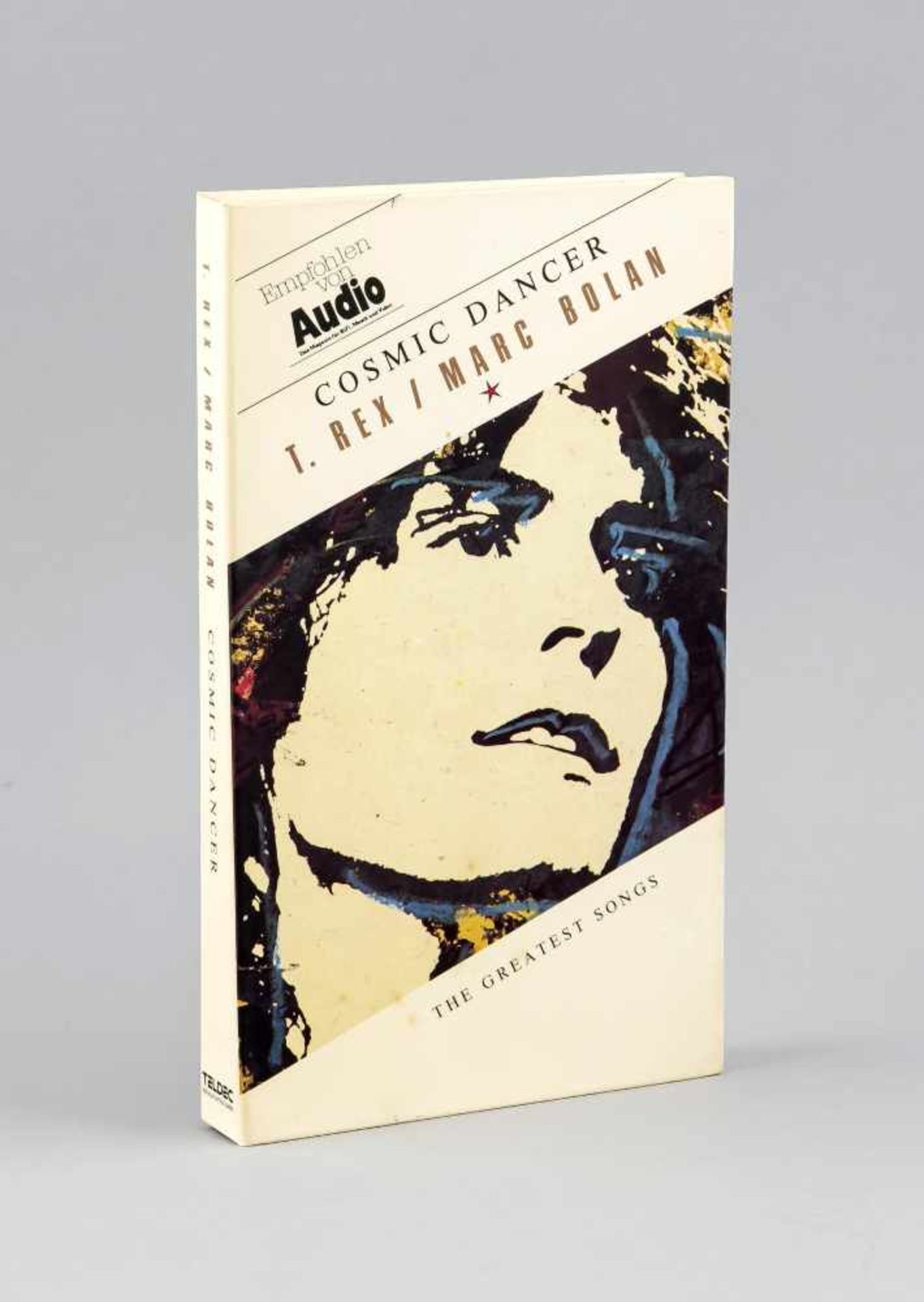 T-Rex/Marc Bolan, CD und Kassette 'Cosmic Dancer', 1987T-Rex / Marc Bolan, CD and tape 'Cosmic