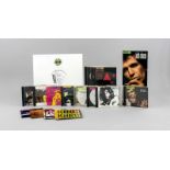 Konvolut, CDs, CD-Maxis, CD-Single und Maxi, unterschiedliche Künstler u. a. Mick Jaggerund Keith