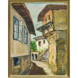 Angel Karanecheff (1906-1974), bulgarischer Maler in Veliko Tirnovo, bekannt für seinelokalen