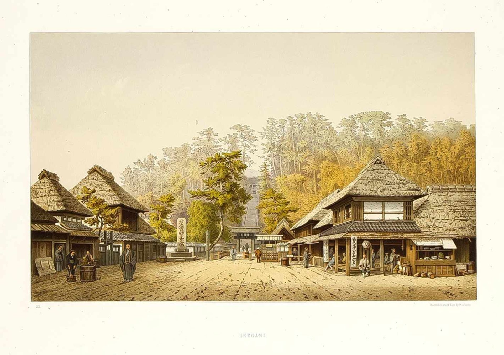Folge von 17 Farblithografien aus "Die Preussische Expedition nach Ost-Asien nach Japan,China und - Bild 3 aus 5