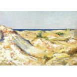 Max Köcke-Wichmann (1889-1962), Dünen auf Sylt, impressionistische Darstellung, deren Reizim