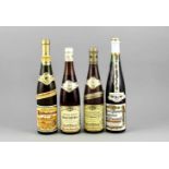 4 Flaschen Wein, Rumänien: 1 x 1969er Murfatlar Traminer Ausbruch, 1 x 1969er