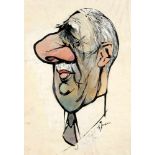 Ole Jensen (1924-1977), Berliner Maler, Zeichner und Karikaturist, bekannt für seineKarikaturen