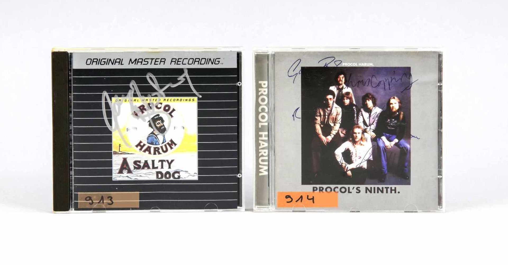 Procol Harum, 2 CDs, 'A Salty Dog', 1969 und 'Procol's Ninth', 1995, jeweils