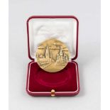 Teilnehmermedaille, Olympische Spiele, Moskau 1980, Bronze, im EtuiParticipant medal, Olympic Games,