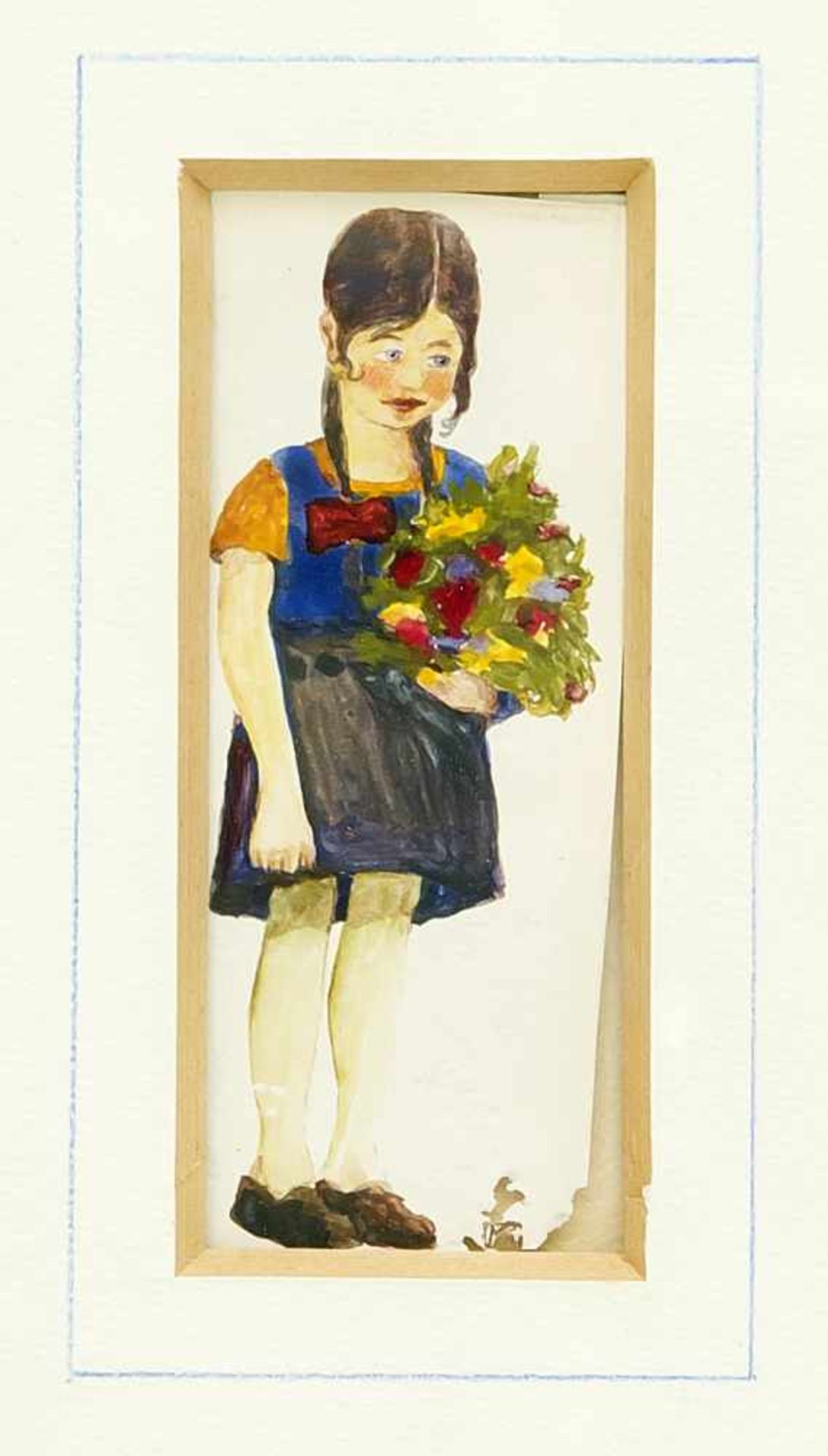 Mela Leopoldina Köhler-Borman (1885-1960), österreichische Malerin, Grafikerin undIllustratorin,