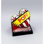 Pop-Art-Objekt, Goebel, Artis Orbis, 21. Jh., Entwurf Burton Morris (* 1964 in Pittsburgh,USA), US-