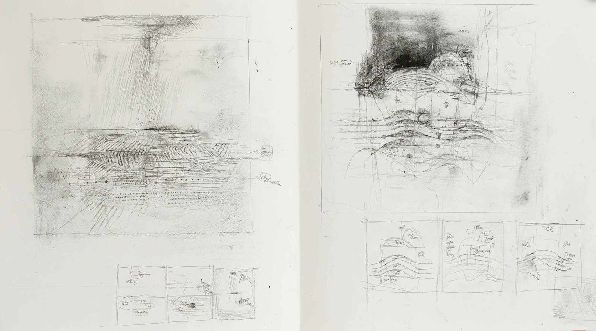 Johnny Friedlaender (1912-1992), "Sept Paysages. Sieben Landschaften", Mappenwerk mit 2statt 7 - Bild 4 aus 4