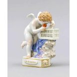 Amorette, Meissen, Marke nach 1934, 1. W., Entwurf Michel Victor Acier im Jahr 1777,Modellnr. F 15