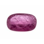 Rubin 6,19 ct, oval fac., Maße 13,8 x 9,3 x 4,7 mmRuby 6,19 ct, oval fac., Dimensions 13,8 x 9,3 x