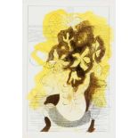 Georges Braque (1882-1963), "Fleurs jaune", Blumenstillleben, Farblithographie, EditionVerve 1955,